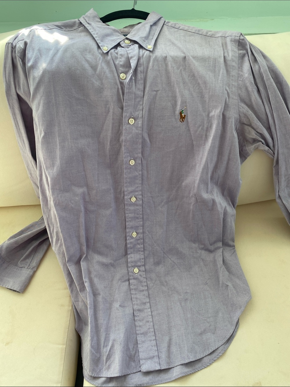 Polo by Ralph Lauren Light Purple Button-Down Dress Shirt
